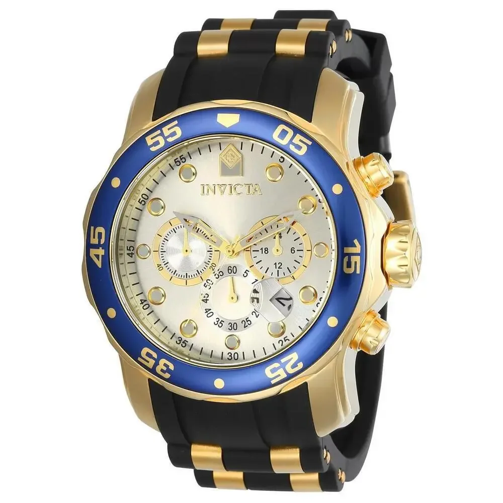 Invicta 17880 Pro Diver Quartz Silver Dial Watch